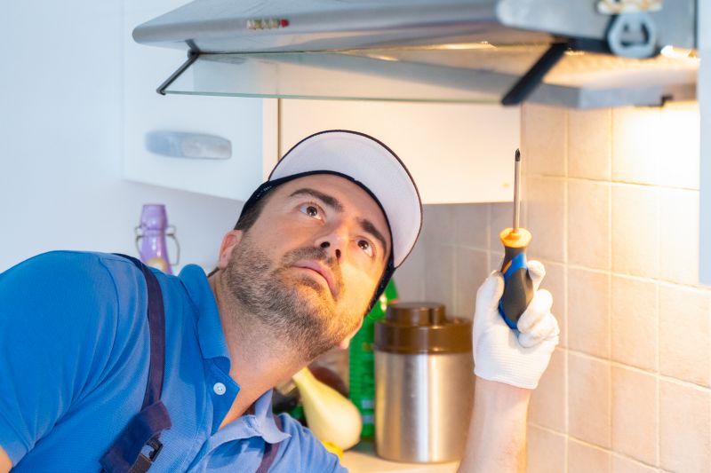 Damaged Exhaust Hood