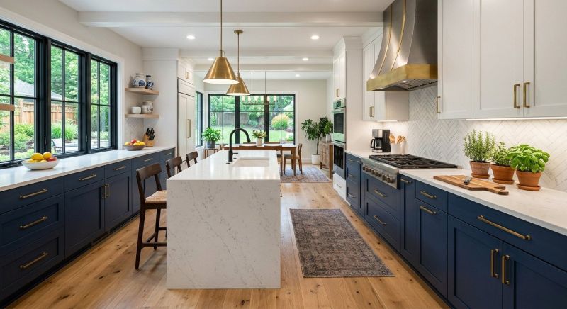 Galley Kitchen Remodeling in Alpharetta, GA