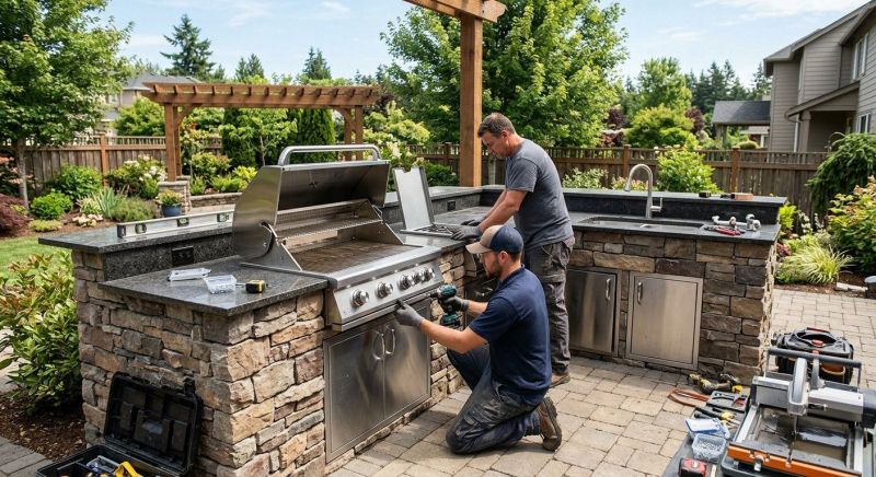 Outdoor Kitchen Remodeling in Houston, TX