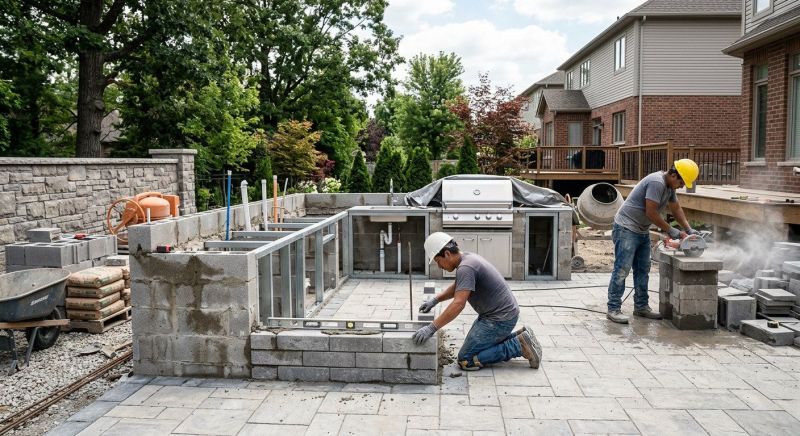 Outdoor Kitchen Renovation in North Charleston, SC
